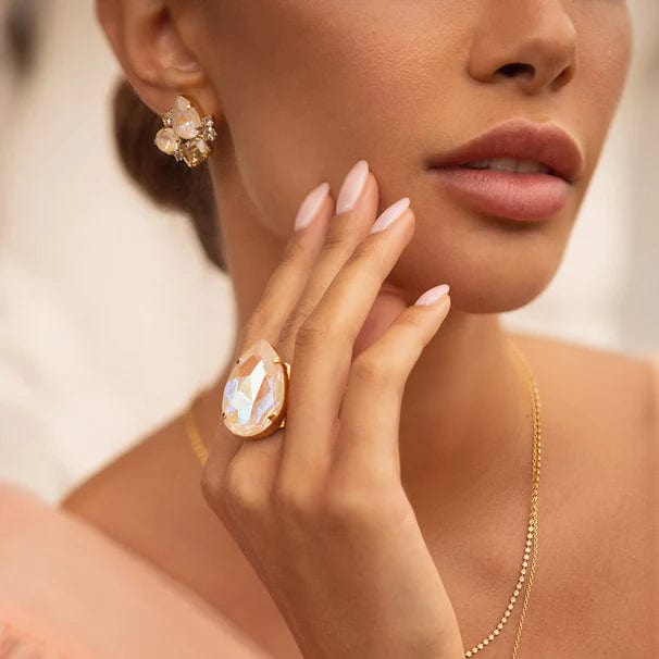 Caroline Svedbom ringer Perfect drop ring - golden shadow