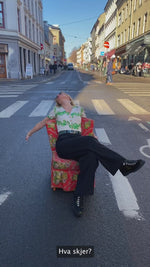 Last inn og spill av video i Gallerivisningen, Hepburn Pants - bukse med høyt liv - svart
