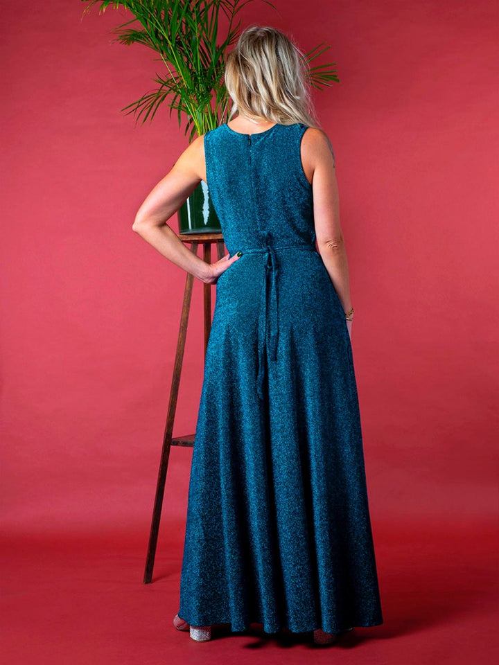 Dianas Vintage buksedresser Jolly Jumpsuit - lurex