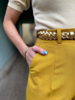 Last inn bildet i Galleri-visningsprogrammet, Dianas Vintage bukser Frida Pants twill - yellow
