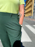 Last inn bildet i Galleri-visningsprogrammet, Dianas Vintage bukser Frida Pants twill - dark green

