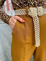 Last inn bildet i Galleri-visningsprogrammet, Dianas Vintage bukser Frida Pants twill - golden brown
