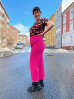 Last inn bildet i Galleri-visningsprogrammet, Dianas Vintage bukser Frida Pants twill - pink
