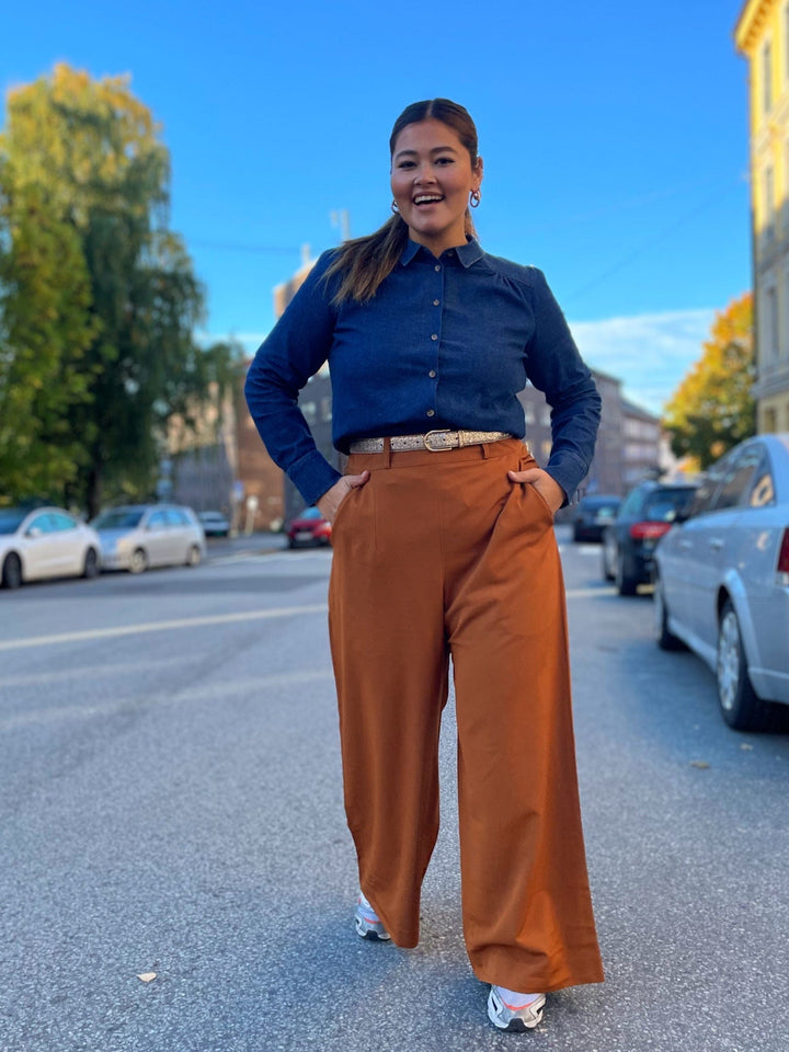 Dianas Vintage bukser Hepburn Pants - caramel