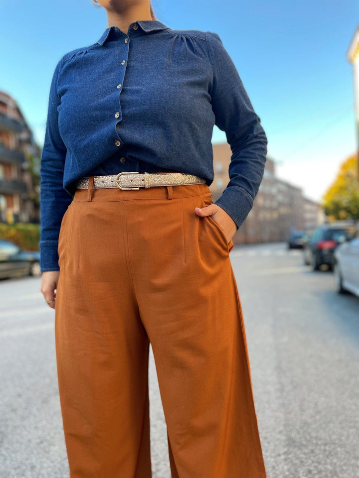 Dianas Vintage bukser Hepburn Pants - caramel