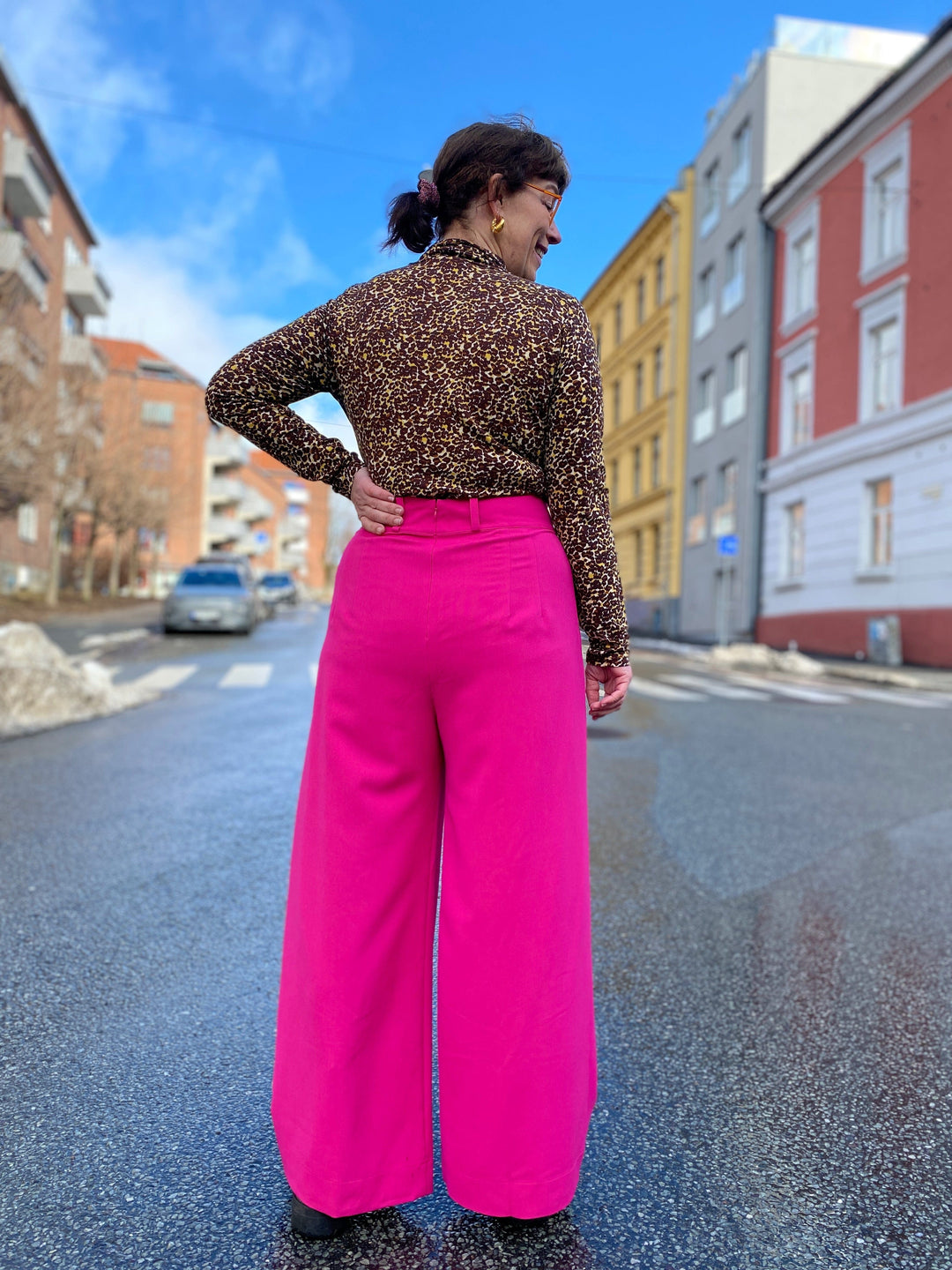Dianas Vintage bukser Hepburn Pants - pink