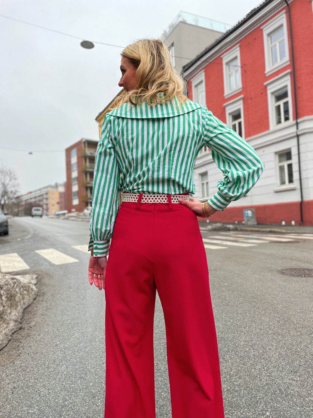 Dianas Vintage bukser Hepburn Pants - red