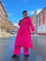 Last inn bildet i Galleri-visningsprogrammet, Dianas Vintage kåper Franz Coat Twill - pink
