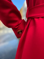 Last inn bildet i Galleri-visningsprogrammet, Dianas Vintage kåper Franz Coat Twill - red
