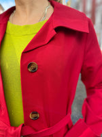 Last inn bildet i Galleri-visningsprogrammet, Dianas Vintage kåper Franz Coat Twill - red
