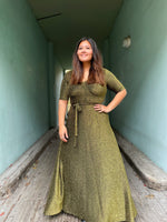 Last inn bildet i Galleri-visningsprogrammet, Dianas Vintage kjoler Diana Dress - gold glitter
