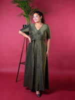 Last inn bildet i Galleri-visningsprogrammet, Dianas Vintage kjoler Diana Dress - gold glitter
