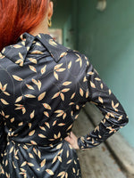 Last inn bildet i Galleri-visningsprogrammet, Dianas Vintage kjoler Frida Dress - leaves

