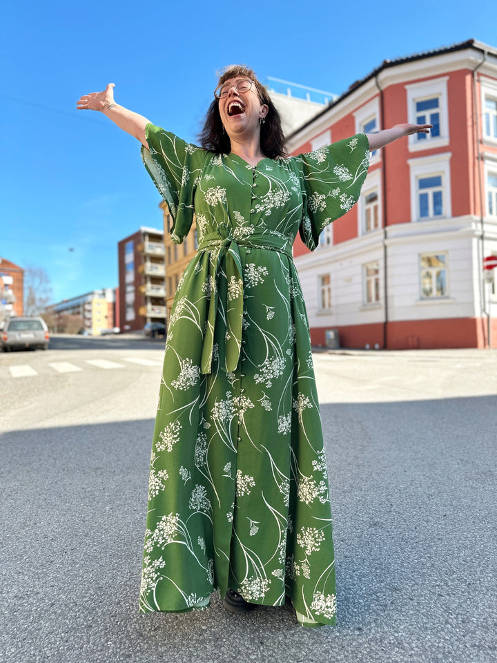 Dianas Vintage kjoler Monika dress -  green dream