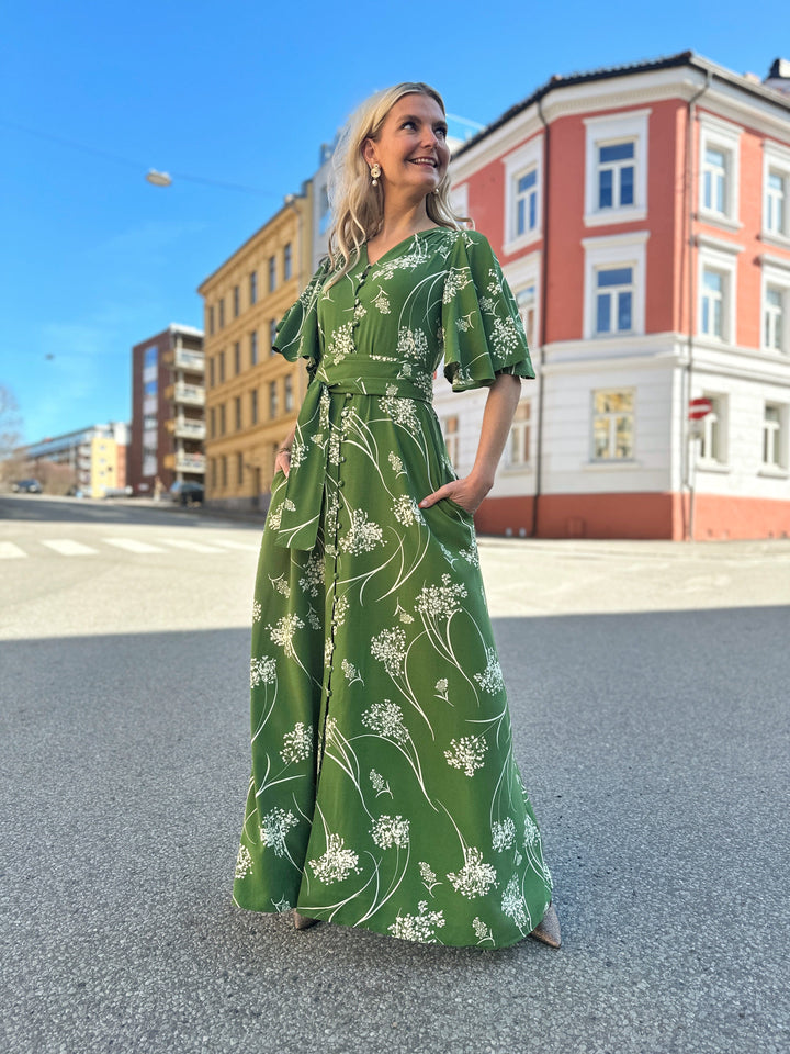 Dianas Vintage kjoler Monika dress -  green dream