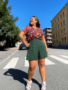 Dianas Vintage shorts Frida shorts - dark green