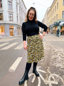 Dianas Vintage skjørt Synne Skirt - floral