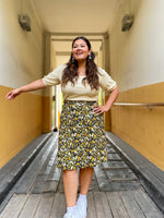 Last inn bildet i Galleri-visningsprogrammet, Dianas Vintage skjørt Synne Skirt - floral
