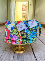 Last inn bildet i Galleri-visningsprogrammet, Dianas Vintage Sminkepung Sminkepung av restestoff - Wildflowers
