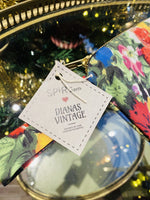 Last inn bildet i Galleri-visningsprogrammet, Dianas Vintage Sminkepung Sminkepung av restestoff - Wildflowers
