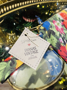 Dianas Vintage Sminkepung Sminkepung av restestoff - Wildflowers