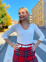 Last inn bildet i Galleri-visningsprogrammet, Dianas Vintage Topper Stay Warm top - white
