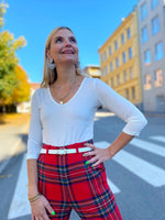 Last inn bildet i Galleri-visningsprogrammet, Dianas Vintage Topper Stay Warm top - white
