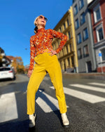 Last inn bildet i Galleri-visningsprogrammet, Dianas Vintage turtleneck Perfect polo - paisley
