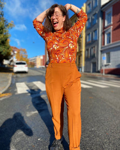 Dianas Vintage turtleneck Perfect polo - paisley