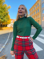 Last inn bildet i Galleri-visningsprogrammet, Dianas Vintage turtleneck Perfect polo - small dots
