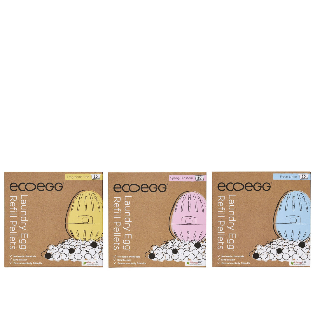 Ecoegg Miljøvennlig vask Refill til Ecoegg 50 vask - fresh linen