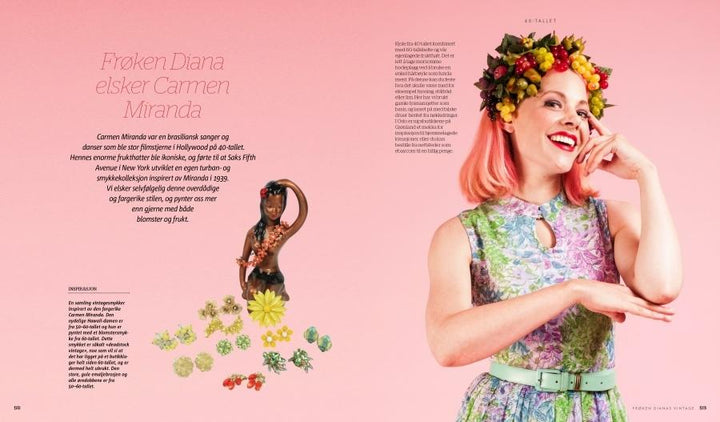 Frøken Dianas salonger bøker Frøken Dianas Vintage