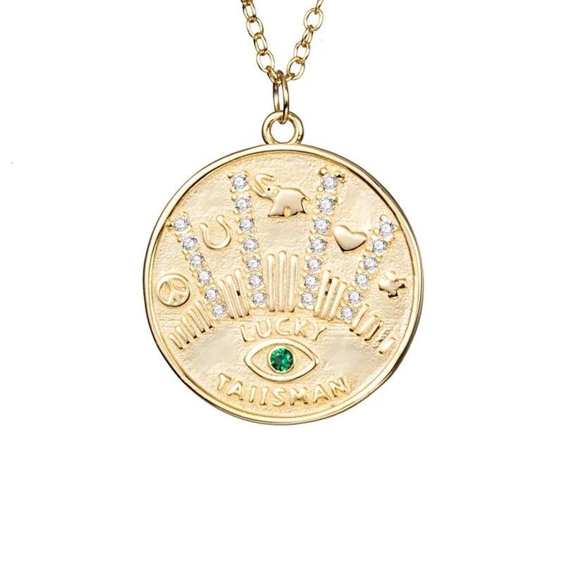 Frøken Dianas salonger halskjeder Lykkeamulett