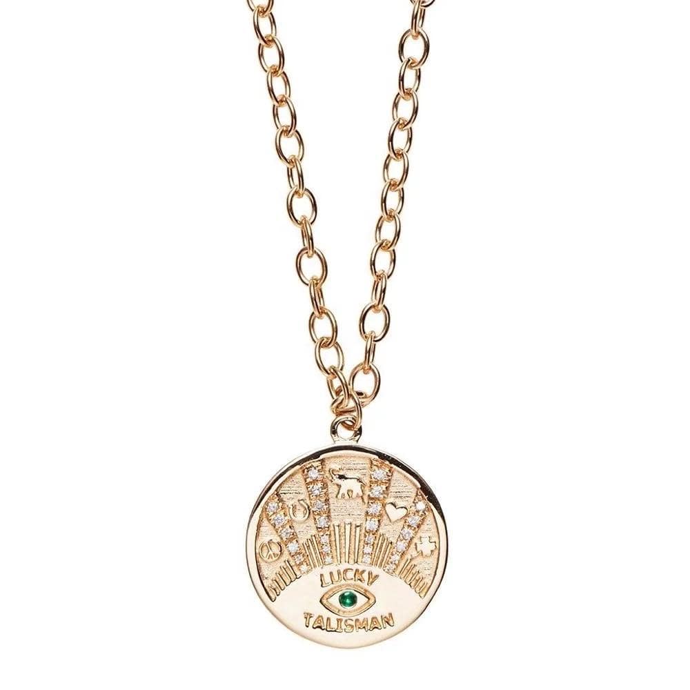 Frøken Dianas salonger halskjeder Lykkeamulett