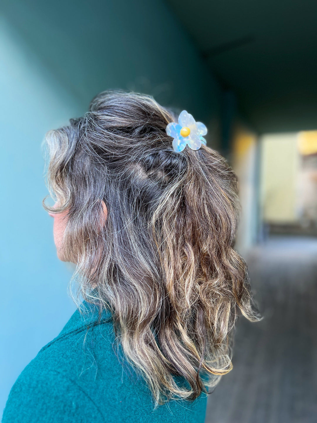 Frøken Dianas salonger hårpynt Hårklype - daisy blomst