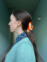 Last inn bildet i Galleri-visningsprogrammet, Frøken Dianas salonger hårpynt Hårklype stor - 70s wave
