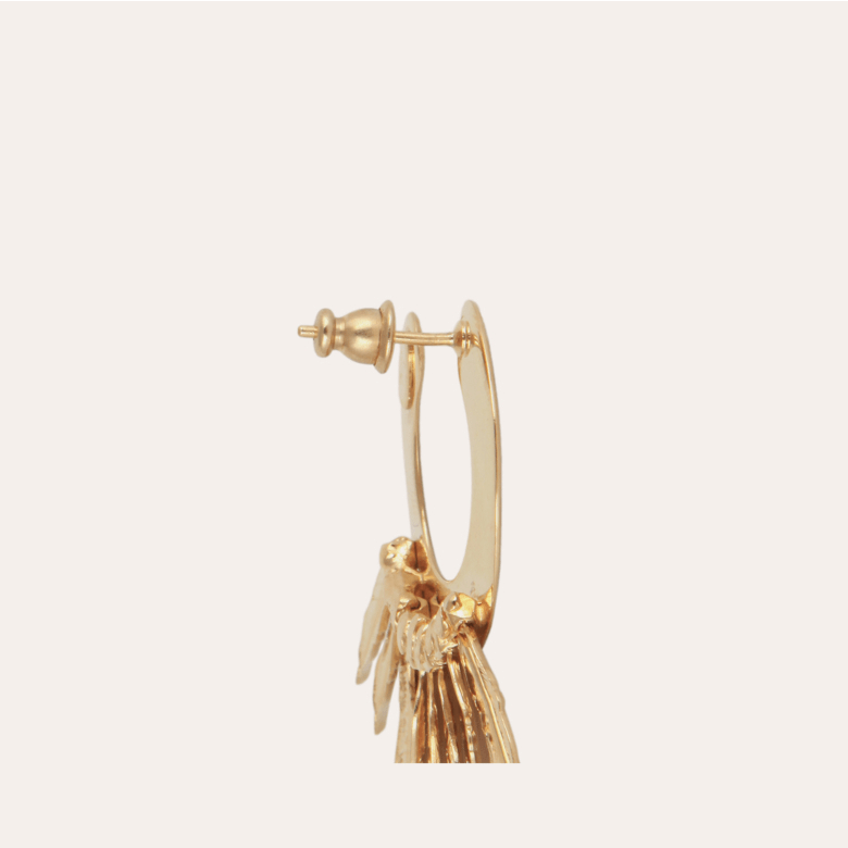 Med disse øredobbene fra GAS Bijoux trenger du ikke å vente på at komplimentene kommer til deg 😚😜! For disse statement-øredobbene er så sinnsykt kule! Vi er helt forelsket, og gleder oss til å møte kalde dager med disse i smykkene i øret! ✨