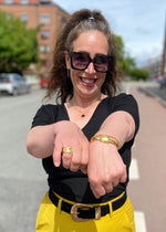 Last inn bildet i Galleri-visningsprogrammet, GAS Bijoux ringer Compression ring - gull
