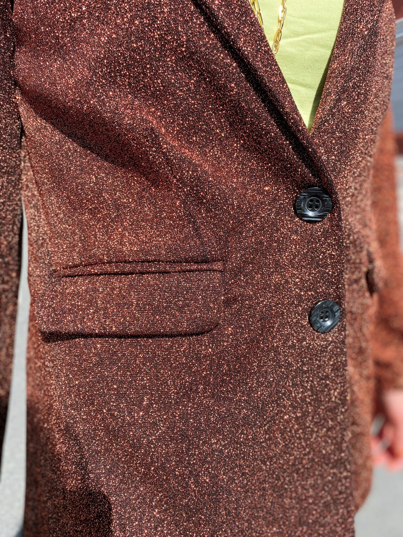King Louie kåper Daisy long blazer - ballroom