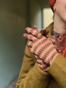 King Louie hansker Hansker Sutton - Henna red