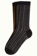 Last inn bildet i Galleri-visningsprogrammet, King Louie sokker Emerald socks 2-pack - black
