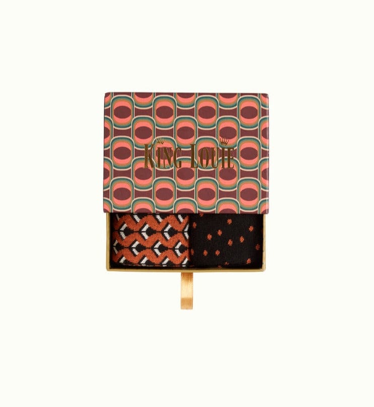 King Louie sokker Gift Box Socks Groovy - umbre