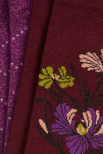 Last inn bildet i Galleri-visningsprogrammet, King Louie sokker Minelli socks 2-pack - Porto red

