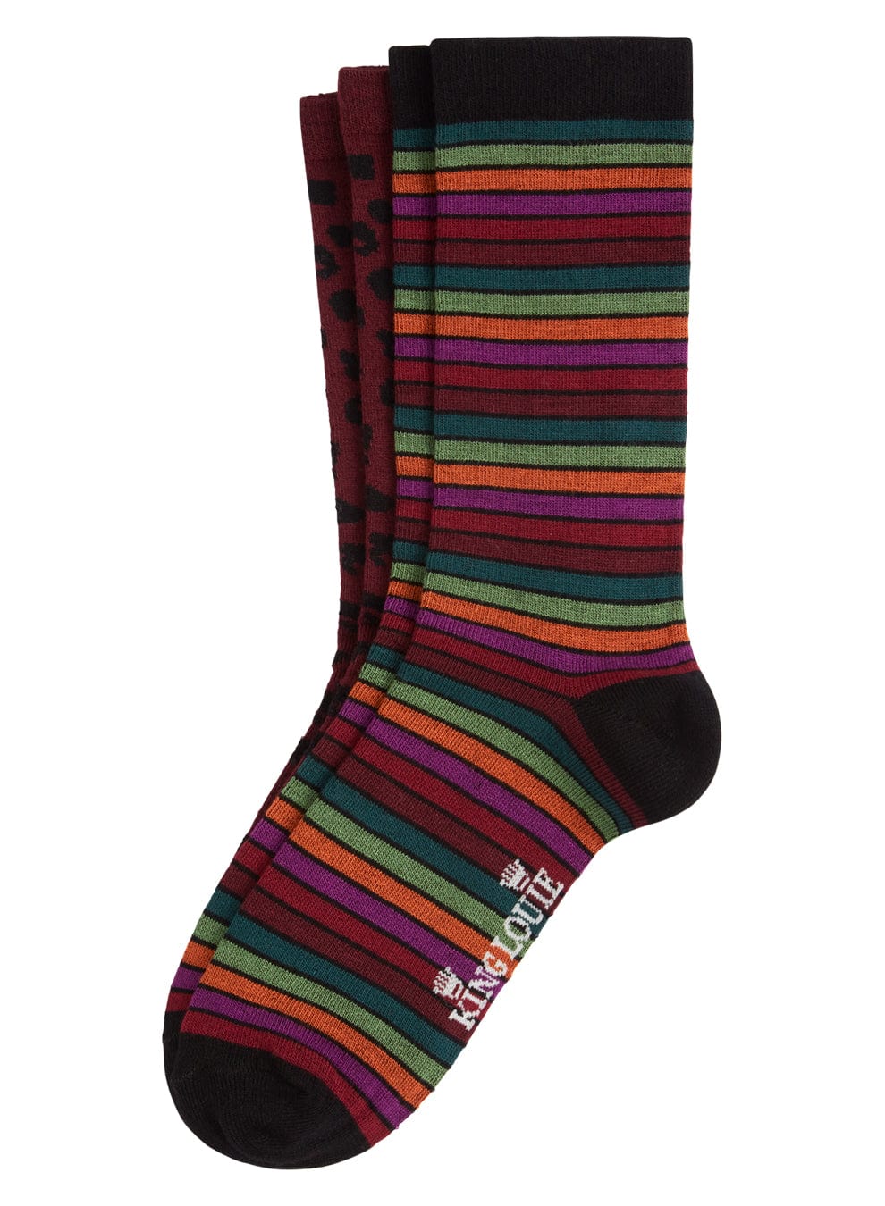 King Louie sokker Prosecco socks 2-pack - black