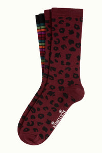 King Louie sokker Prosecco socks 2-pack - black