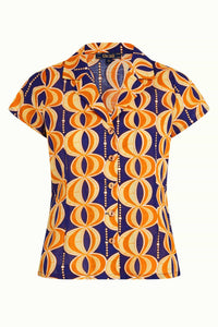 King Louie Topper Daisy bluse - Bambaataa