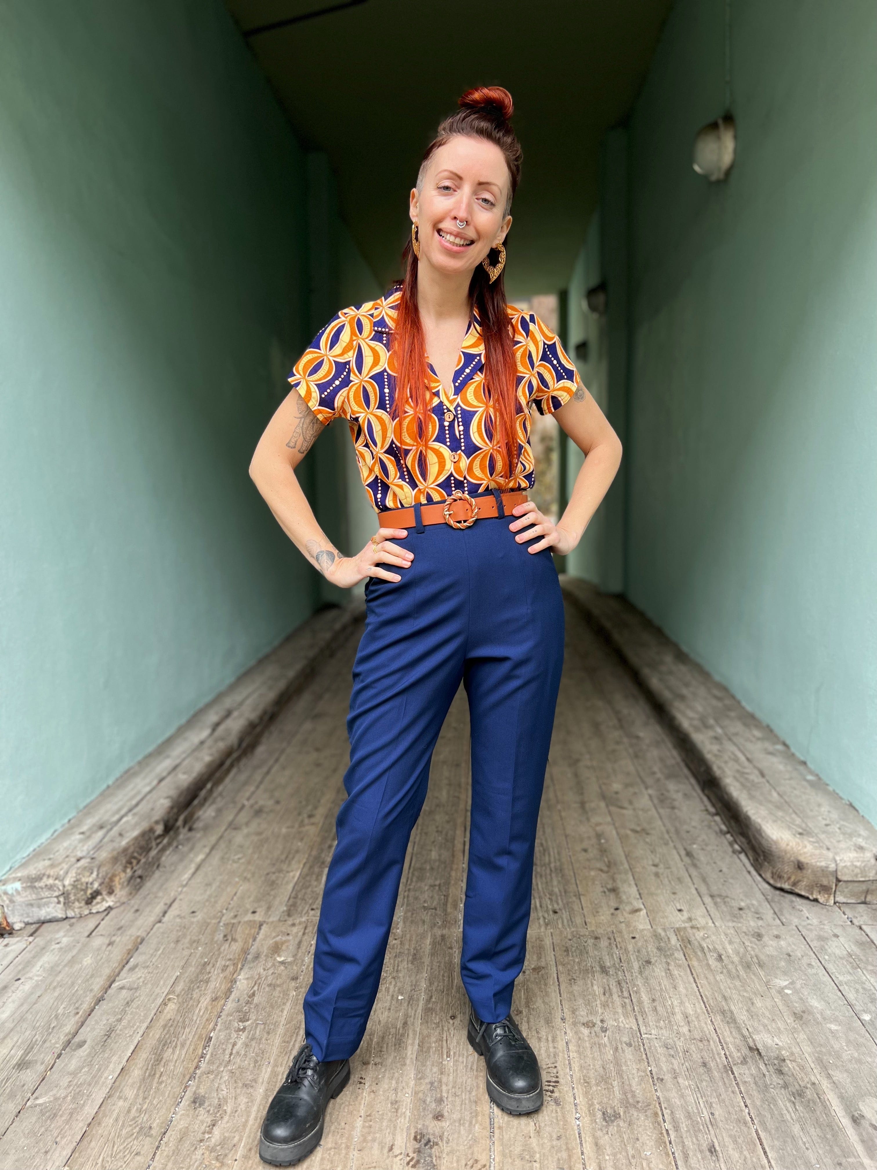 King Louie Topper Daisy bluse - Bambaataa