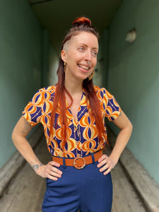King Louie Topper Daisy bluse - Bambaataa