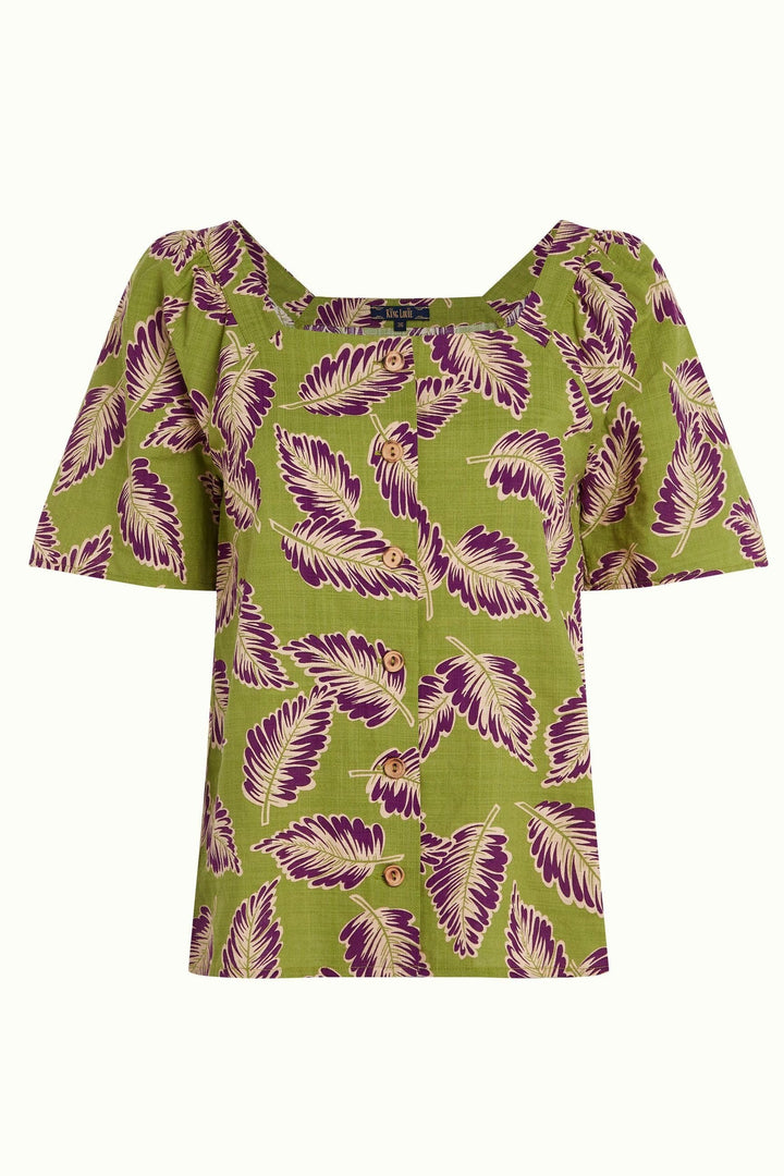King Louie Topper Elienne bluse - Dominica
