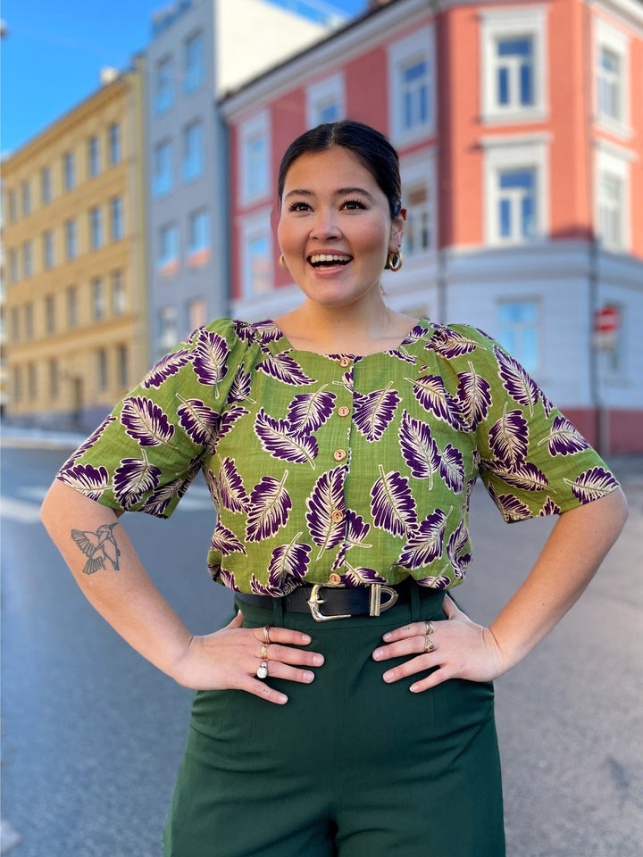 King Louie Topper Elienne bluse - Dominica